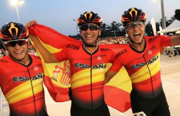 La selección española se despide de las puebas de pista con tres oros, cuatro platas y tres bronces en el medallero